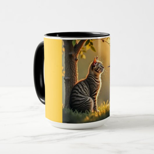 Two Toned Combo Mug 15 oz マグカップ (正面左)