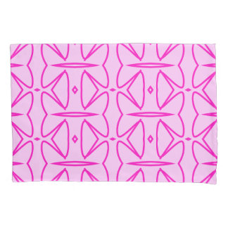 Two Toned Pink Pattern Pillowcase 枕カバー