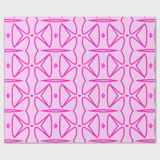 Two Toned Pink Pattern Wrapping Paper ラッピングペーパー