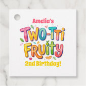 Two-tti Fruity 2nd Birthday Party フェイバータグ (正面)