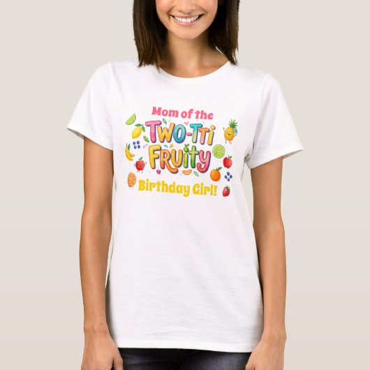 Two-tti Fruity 2nd Birthday Party Tシャツ (正面)