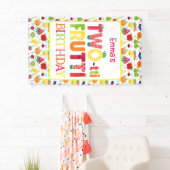 TWO-tti Fruttiかわいこちゃん2nd誕生日パーティー 横断幕 (インサイチュ)