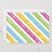 TWO-tti Fruttiこのようなかわいこちゃん写真2nd誕生日 招待状 (裏面)