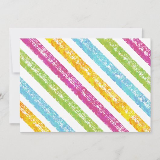 TWO-tti Fruttiこのようなかわいこちゃん写真2nd誕生日 招待状 (裏面)