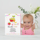 Two-tti FruttiのサンキューカードのTwo-tti Fruttiのパーティー サンキューカード (スタンド正面)