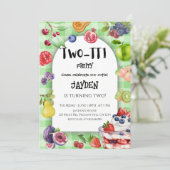 Two-TTI Frutti 2歳の誕生日パーティー 招待状 (スタンド正面)