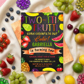 Two-tti Frutti 2歳の誕生日 招待状