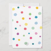 TWO-TTI FRUTTI 2nd birthday party Invitation 招待状 (裏面)