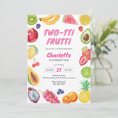 Two-tti Frutti Birthday Invitation 招待状 (スタンド正面)