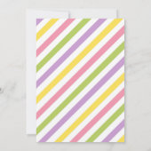 Two-tti Frutti Twotti Fruit Tropical 2nd Birthday  招待状 (裏面)