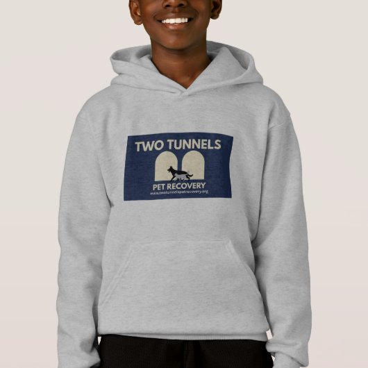 Two Tunnels Kids Hoodie (正面)