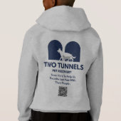 Two Tunnels Kids Hoodie (裏面)