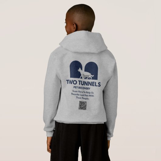 Two Tunnels Kids Hoodie (裏面フル)