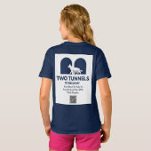 Two Tunnels Kids T-shirt  Tシャツ (裏面フル)