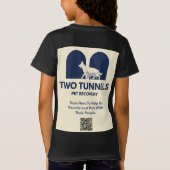 Two Tunnels Kids T-Shirt  Tシャツ (裏面)