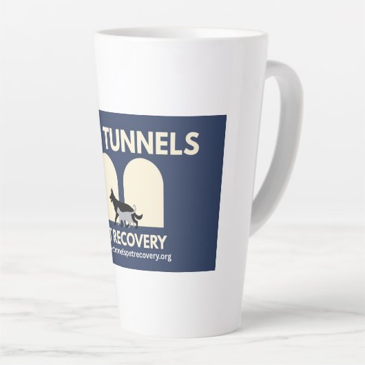 Two Tunnels Mug  カフェラテマグ (右アングル)