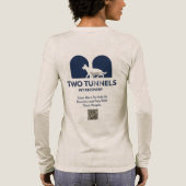 Two Tunnels Women's Long Sleeve  トライブレンドＴシャツ (背面)