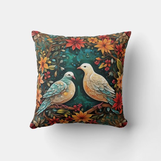 Two Turtle Doves クッション (裏面)