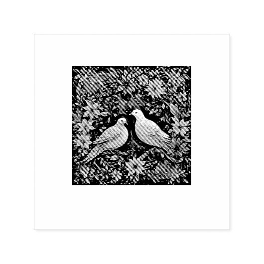 Two Turtle Doves セルフインキングスタンプ (デザイン)