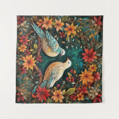 Two Turtle Doves タペストリー (正面(横))