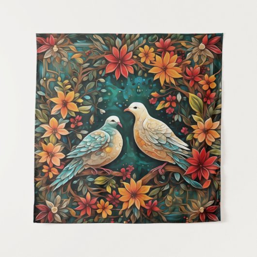 Two Turtle Doves タペストリー (正面)