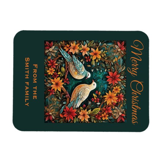 Two Turtle Doves マグネット (横)