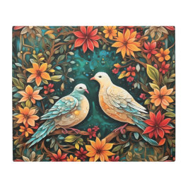 Two Turtle Doves メタルプリント