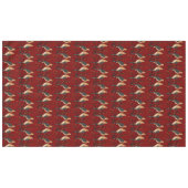 Two Turtle Doves Cut-Out Stencil Retro Style 7 テーブルクロス (正面(横))