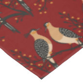 Two Turtle Doves Cut-Out Stencil Retro Style 7 テーブルクロス (アングル)