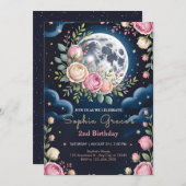 Two Under the Moonlight 招待状 (正面/裏面)