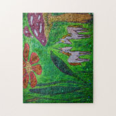 Two Unicorns under a Mushroom ジグソーパズル (縦)