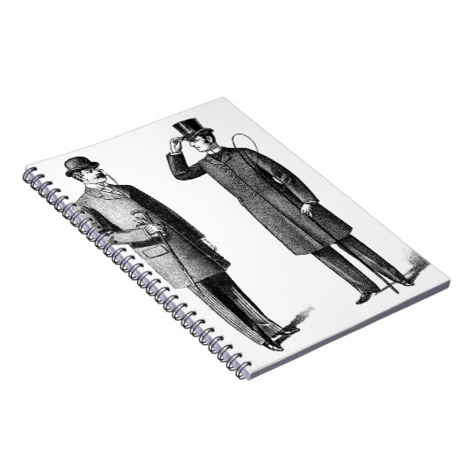 Two victorian gentlemen ノートブック (右側)