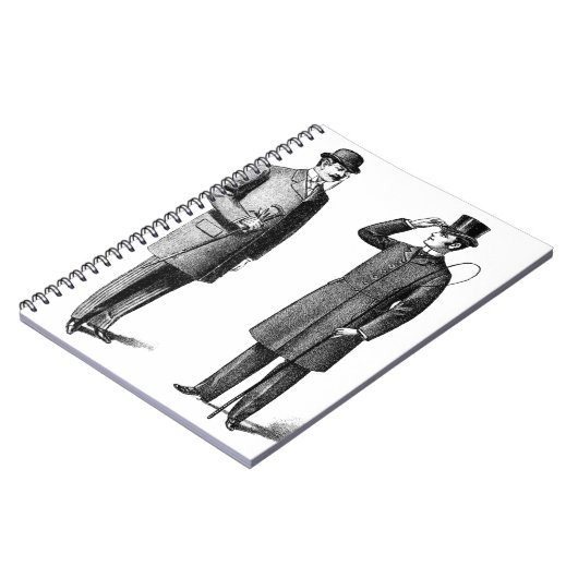 Two victorian gentlemen ノートブック (左側)