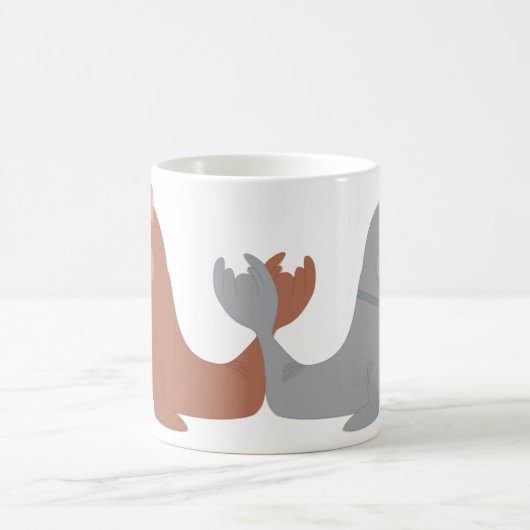 Two Walruses Coffee Mug コーヒーマグカップ (中央)