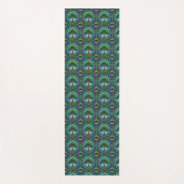 Two white panels display a vertical and horizontal ヨガマット