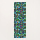 Two white panels display a vertical and horizontal ヨガマット (裏面)