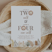 Two WildとFour Ever Wildのジョイント招待 招待状