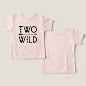Two Wild 2nd Birthday Boy or Girl (デザイン正面&裏面)