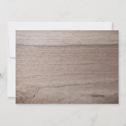 Two Wild Bear Forest Mountain 2nd Birthday Photo 招待状 (裏面)