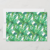 Two Wild Dinosaur Boys 2nd Birthday Photo 招待状 (裏面)