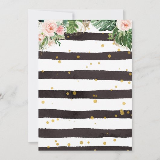 Two Wild Party Animals 2nd Birthday Invitation 招待状 (裏面)