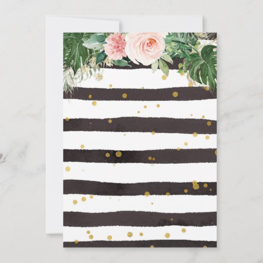 Two Wild Party Animals 2nd Birthday Invitation 招待状 (裏面)