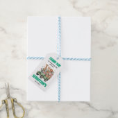 Two Wild Safari Animal 2nd Birthday Party ギフトタグ (より糸付き)