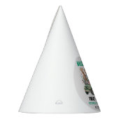 Two Wild Safari Animal 2nd Birthday Party パーティーハット (左)