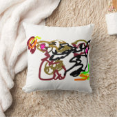 Two wolves Autumn クッション (ブランケット)