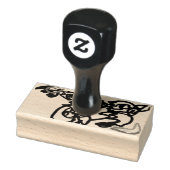 Two wolves Autumn ラバースタンプ (スタンプ)