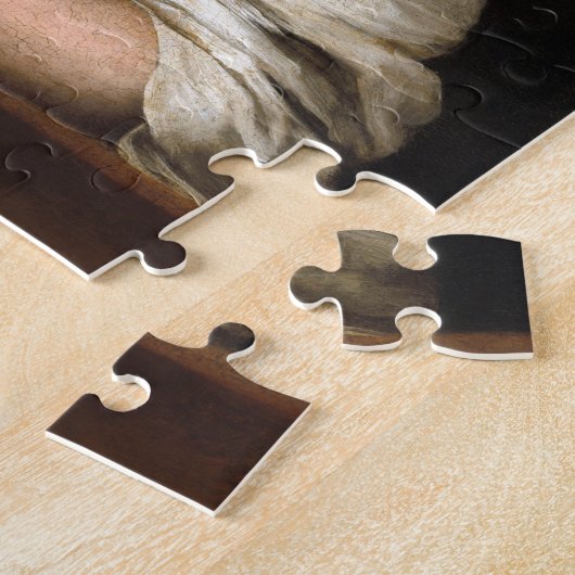 Two Women at a window by Bartolome Esteban Murillo ジグソーパズル (側面)