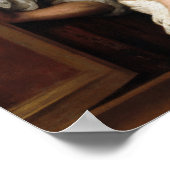 Two Women at a Window by Bartolome Esteban Murillo ポスター (角)