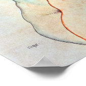 Two Women Embracing | Egon Schiele | ポスター (角)