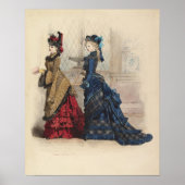 Two Women in Day Dresses ポスター (正面)